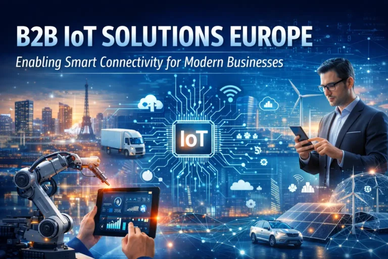 B2B IoT Solutions Europe: Enabling Smart Connectivity for Modern Businesses